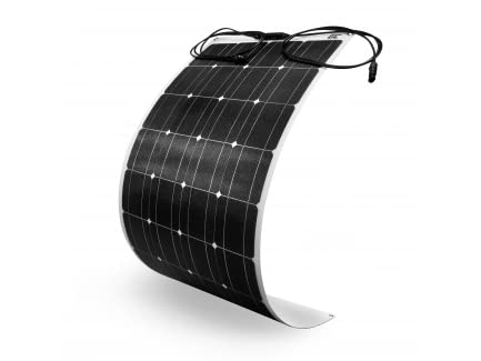 Pannello Solare Semi flessibile per barca e camper 100 Watt 12V - 1230X470 mm